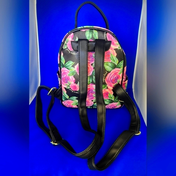 Juicy Couture Moody Garden Black Whole Lotta Love Backpack NWOT main image 11
